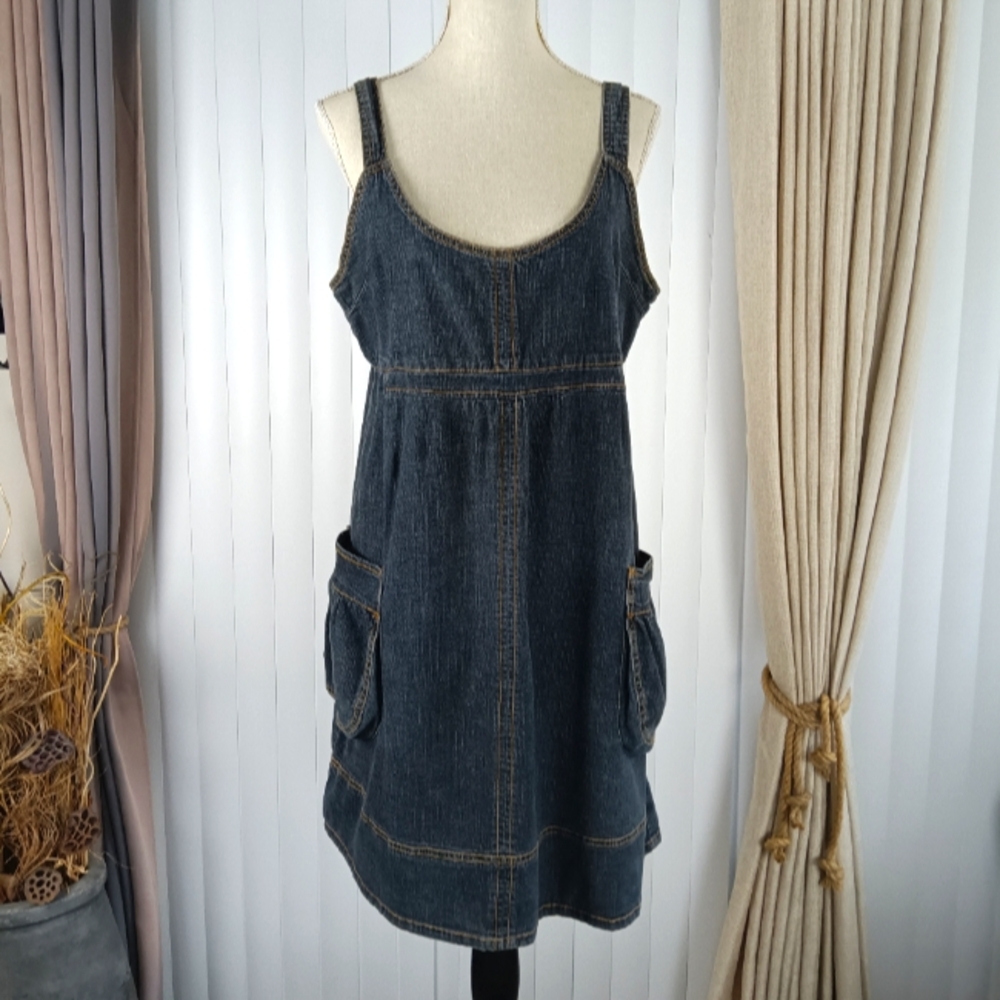 Denim Sleeveless Dress